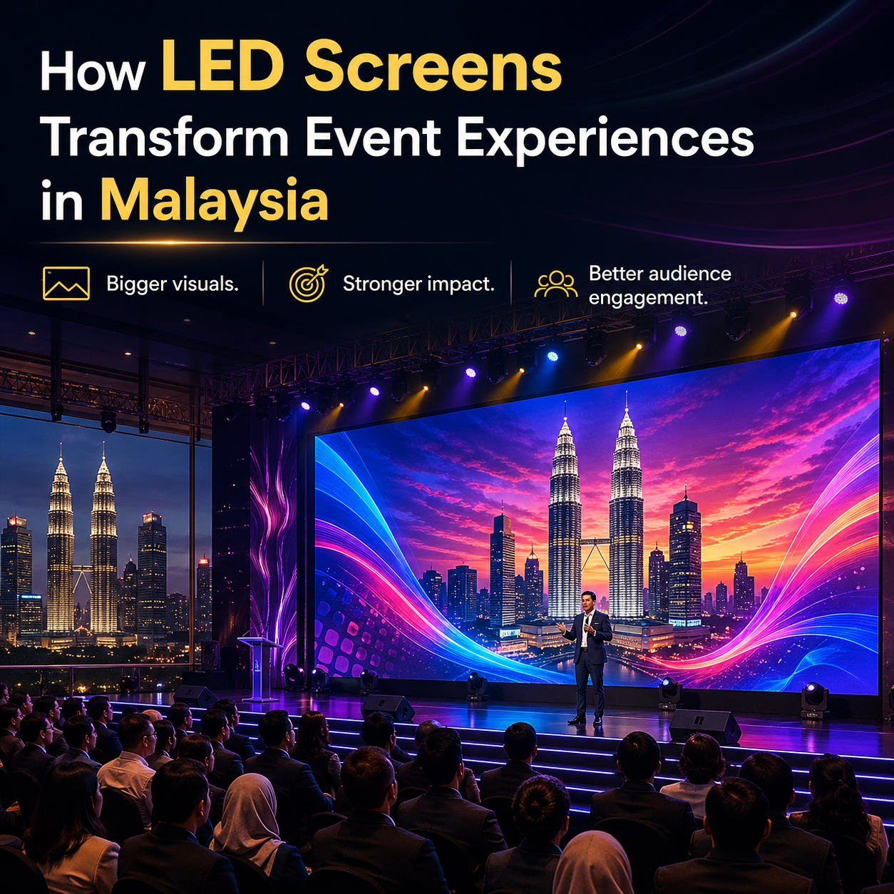 How LED Screens Transform Event Experiences in Malaysia